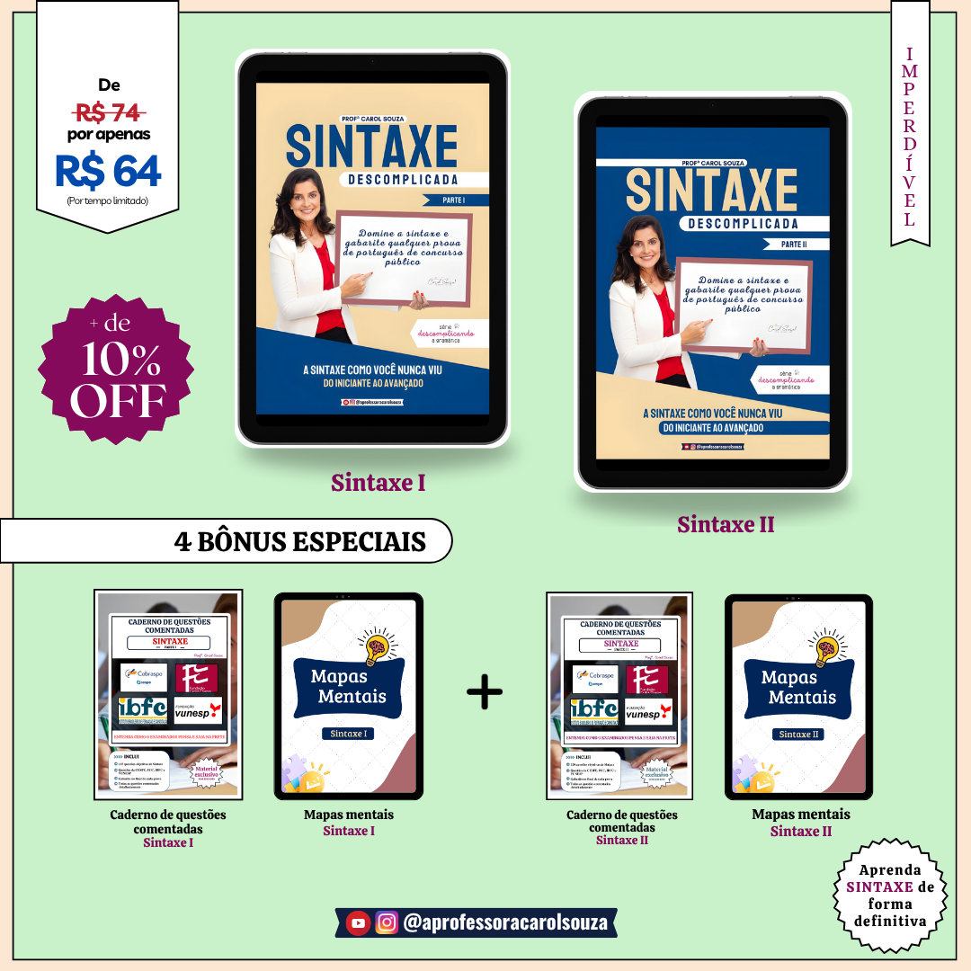 Combo Sintaxe Descomplicada